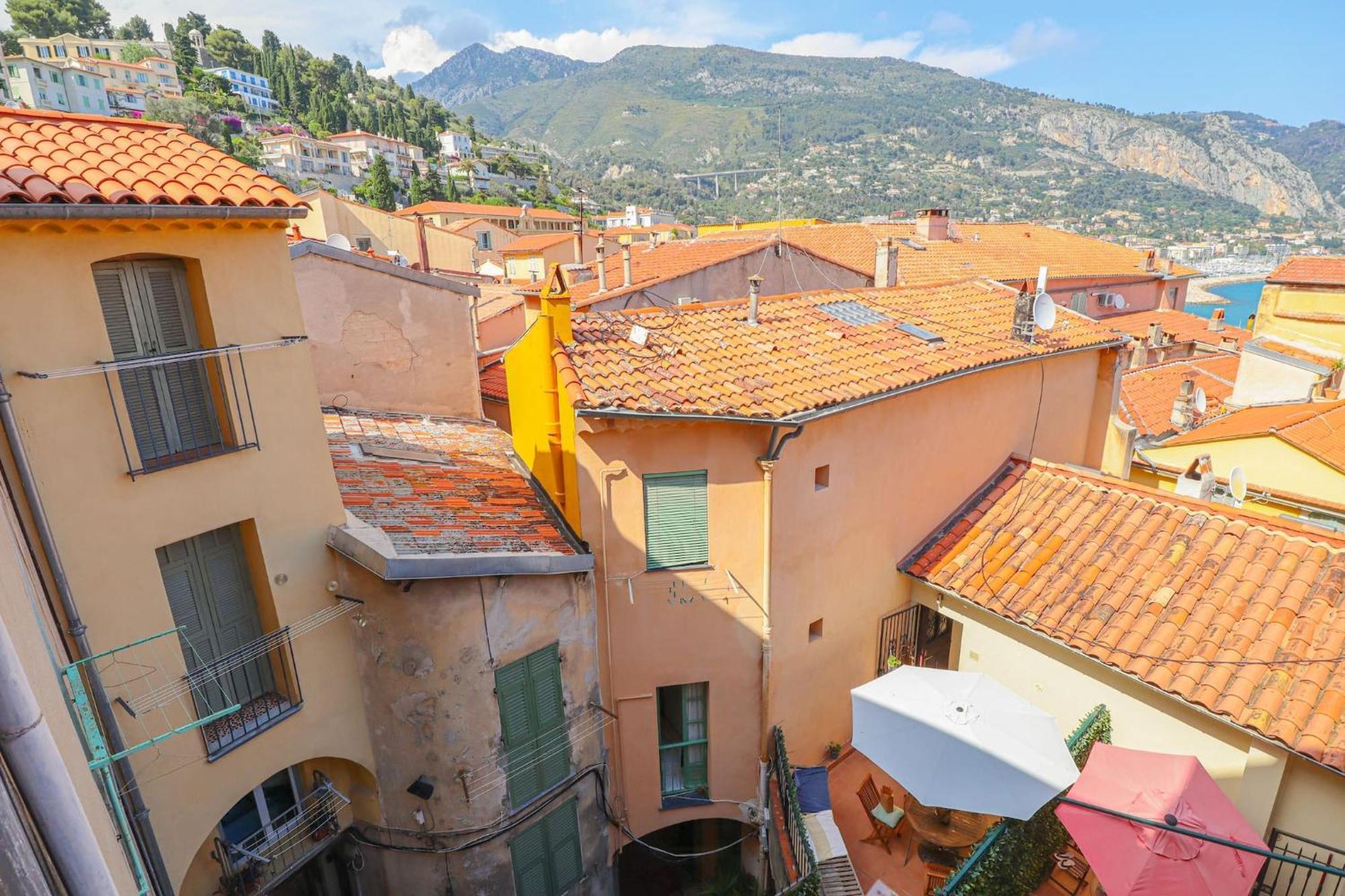 'La Belle Vue Mer' Cozy Appartement, Centre, Plage Menton Ngoại thất bức ảnh