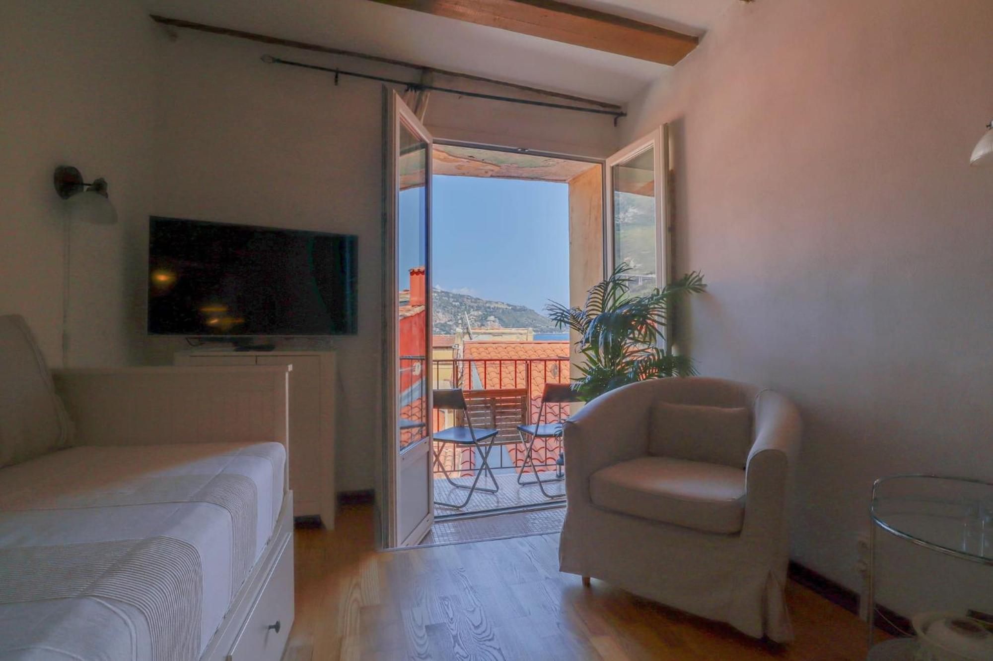 'La Belle Vue Mer' Cozy Appartement, Centre, Plage Menton Ngoại thất bức ảnh
